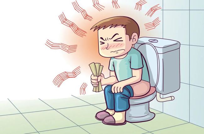腹泻卡通图图片